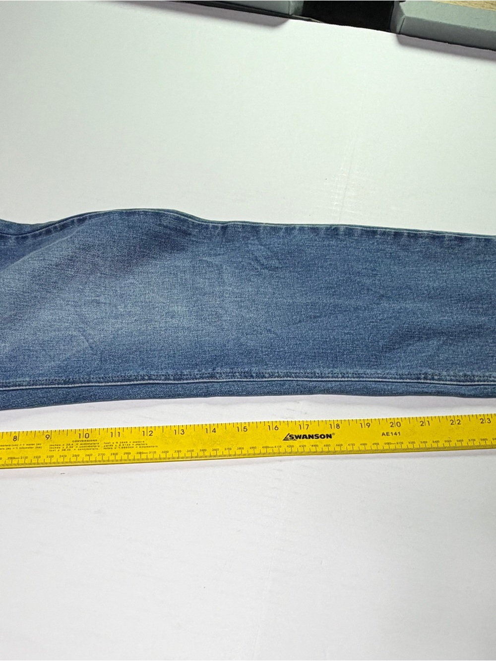 KanCan Blue Wide-Leg High-Rise Jeans with Subtle Distress - Picture 6 of 8
